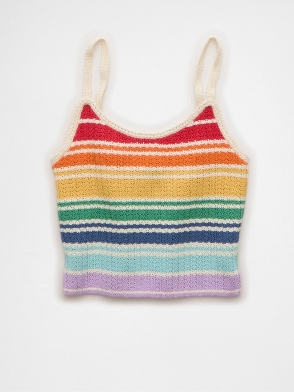 American Eagle Knit Cropped Tank